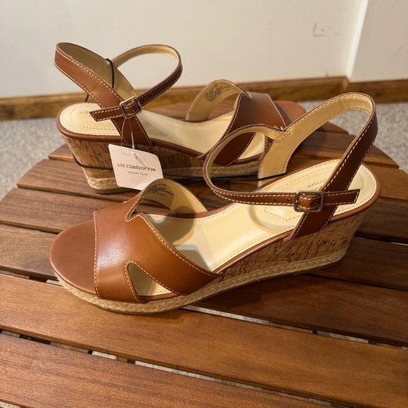 Liz Claiborne Alton Wedge Sandals / Size:11 - Picture 5 of 8